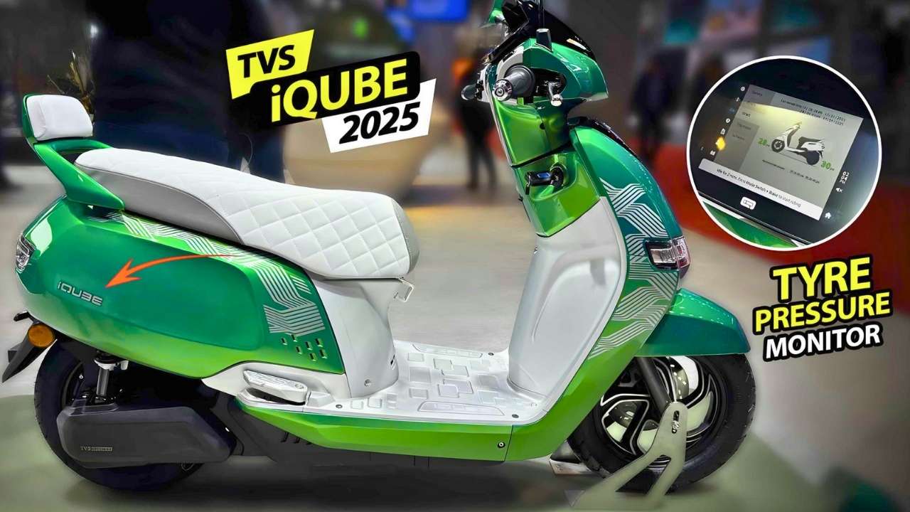 New TVS iQube Electric Scooty 2025: Smart Design, Long Range, and Lightning Charging