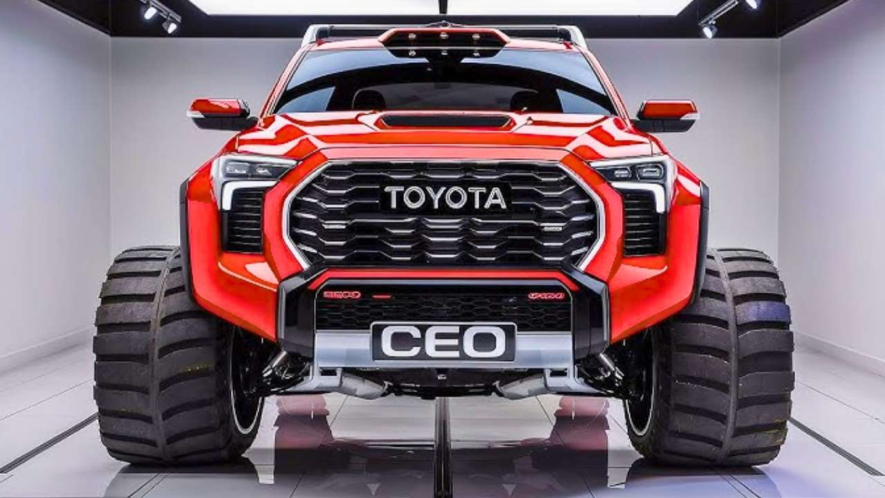 Toyota CEO Pickup Truck 2025 Revealed – Next-Gen Power, Luxury Cabin & Smart Tech